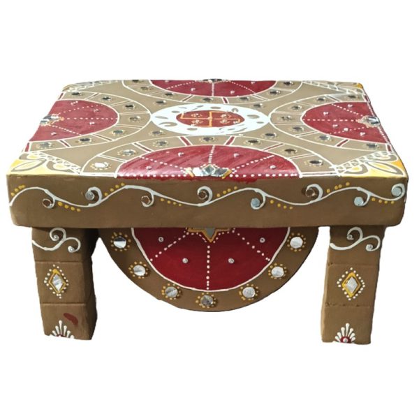 6 inch Height 12 inch Table Top for Puja Patla